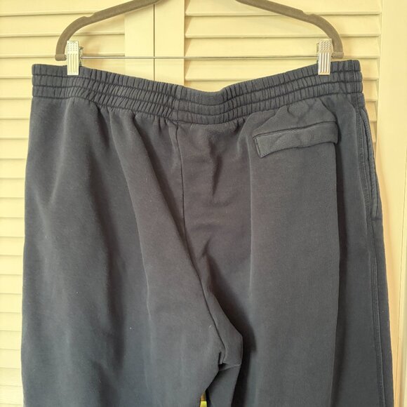 Nike men's sweatpants XXL navy blue cotton blend - Picture 5 of 8